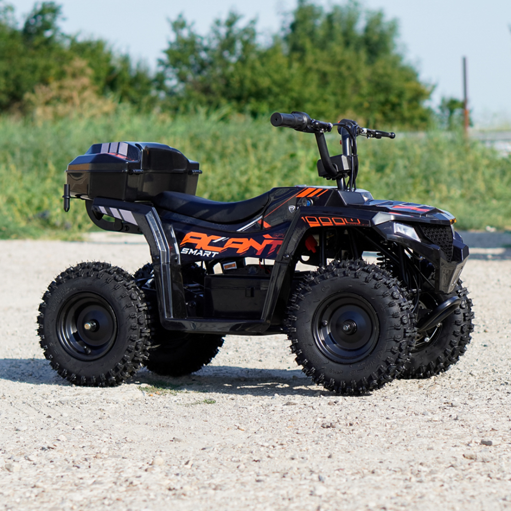 ATV electric NITRO E-QUAD Acanto 1000W cu baterie 36V 8Ah Lithium, culoare rosie [5]
