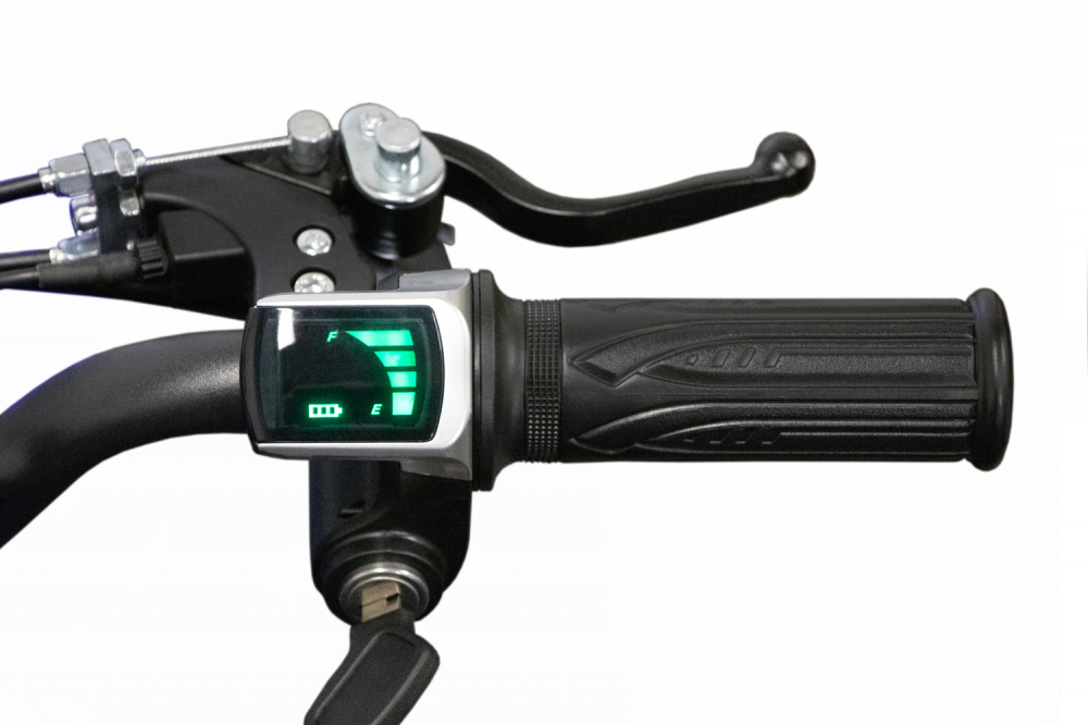 ATV electric NITRO Eco Avenger XXL 1000W 48V cu 3 viteza 6 inch BigTyre, Albastra [15]