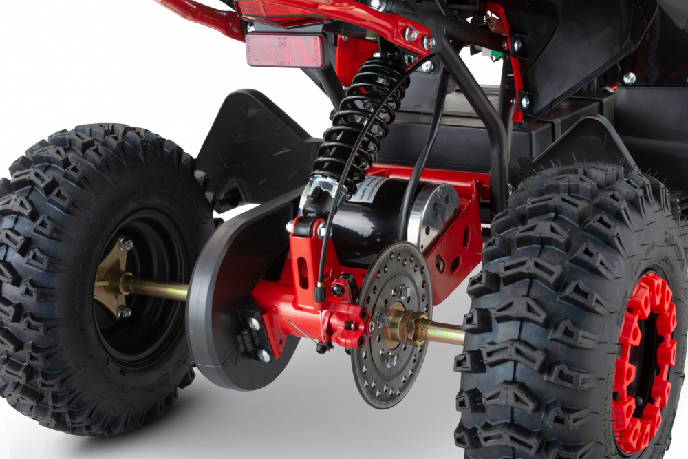 ATV electric NITRO Eco Avenger XXL 1200W 48V cu 3 viteza 6 inch Snowy tyres, verde [2]