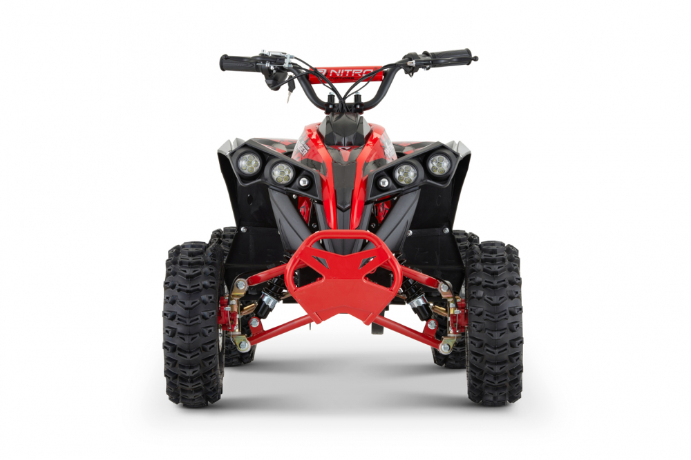 ATV electric NITRO Eco Avenger XXL 1200W 48V cu 3 viteza 6 inch Snowy tyres, Rosie [18]