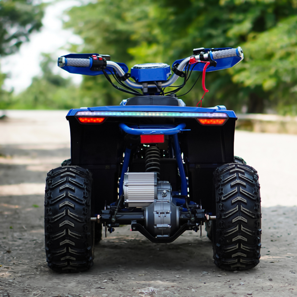 ATV electric Nitro Eco Balu 1600Wp 48V 20Ah cu roti 7 inch si diferential, albastru [8]