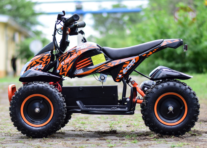 ATV electric NITRO ECO Cobra 800W 36V cu 3 Viteze #Portocaliu [8]