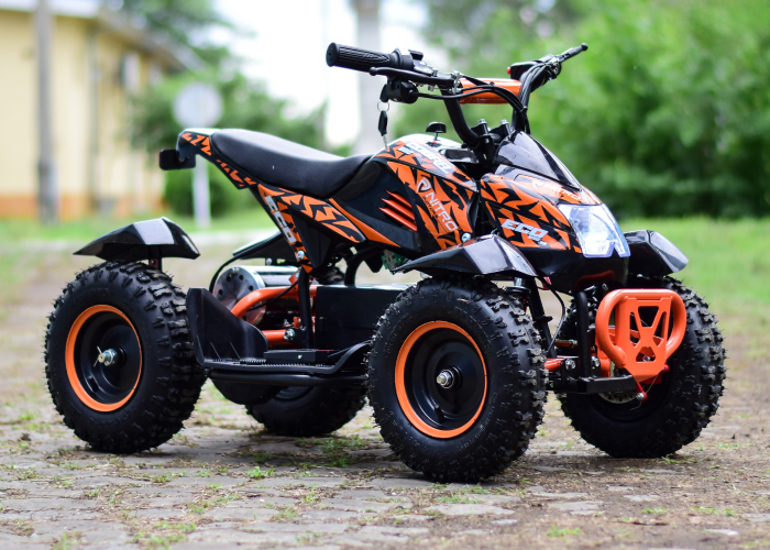ATV electric NITRO ECO Cobra 800W 36V cu 3 Viteze #Portocaliu [2]