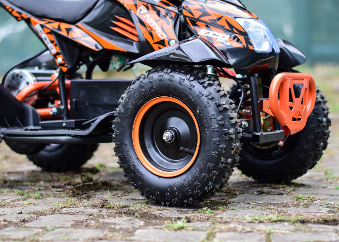 ATV electric NITRO ECO Cobra 800W 36V cu 3 Viteze #Portocaliu [9]