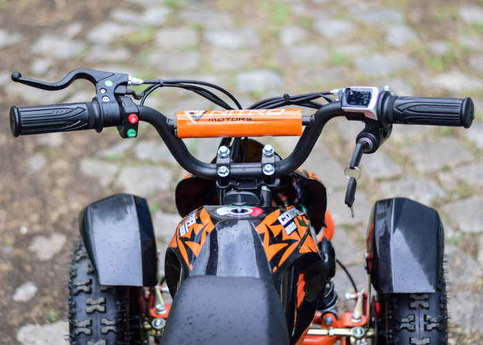 ATV electric NITRO ECO Cobra 800W 36V cu 3 Viteze #Portocaliu [15]