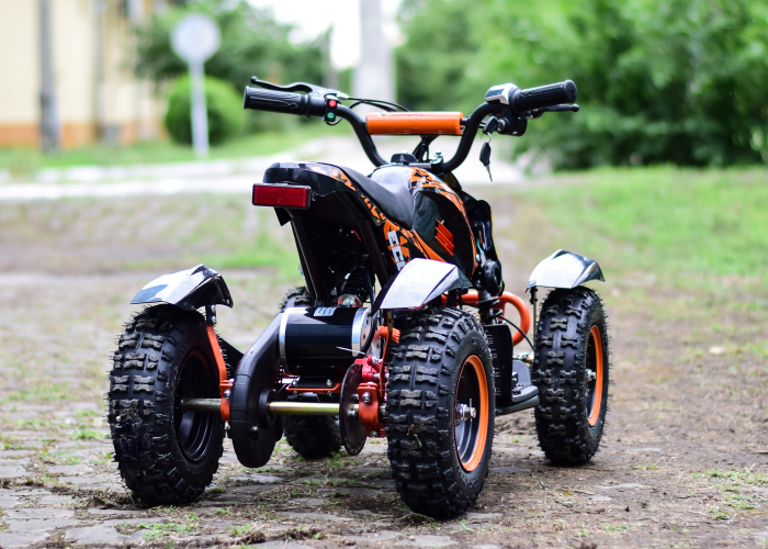 ATV electric NITRO ECO Cobra 800W 36V cu 3 Viteze #Portocaliu [7]