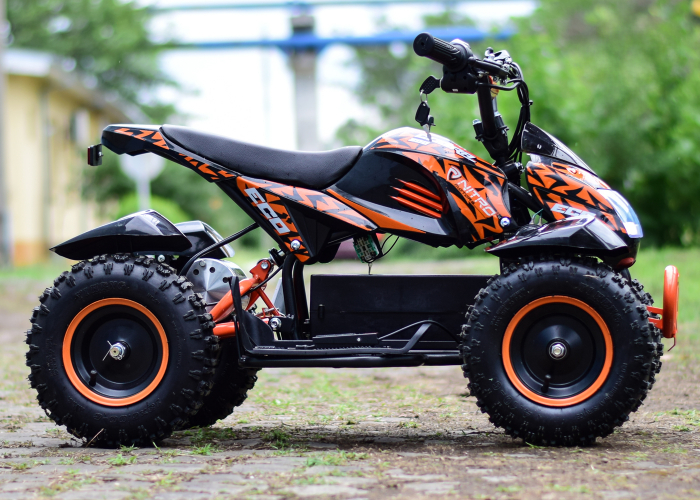 ATV electric NITRO ECO Cobra 800W 36V cu 3 Viteze #Portocaliu [5]
