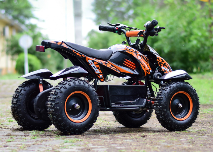 ATV electric NITRO ECO Cobra 800W 36V cu 3 Viteze #Portocaliu [6]