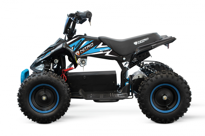 ATV electric NITRO ECO Python 1000W 36V cu 3 Viteze, culoare Albastru [2]