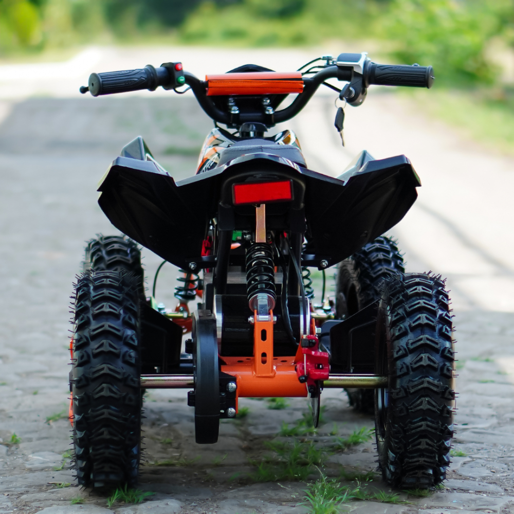 ATV electric NITRO ECO Python 1000W 36V Snowy tyre, cu 3 Viteze, culoare portocaliu [8]