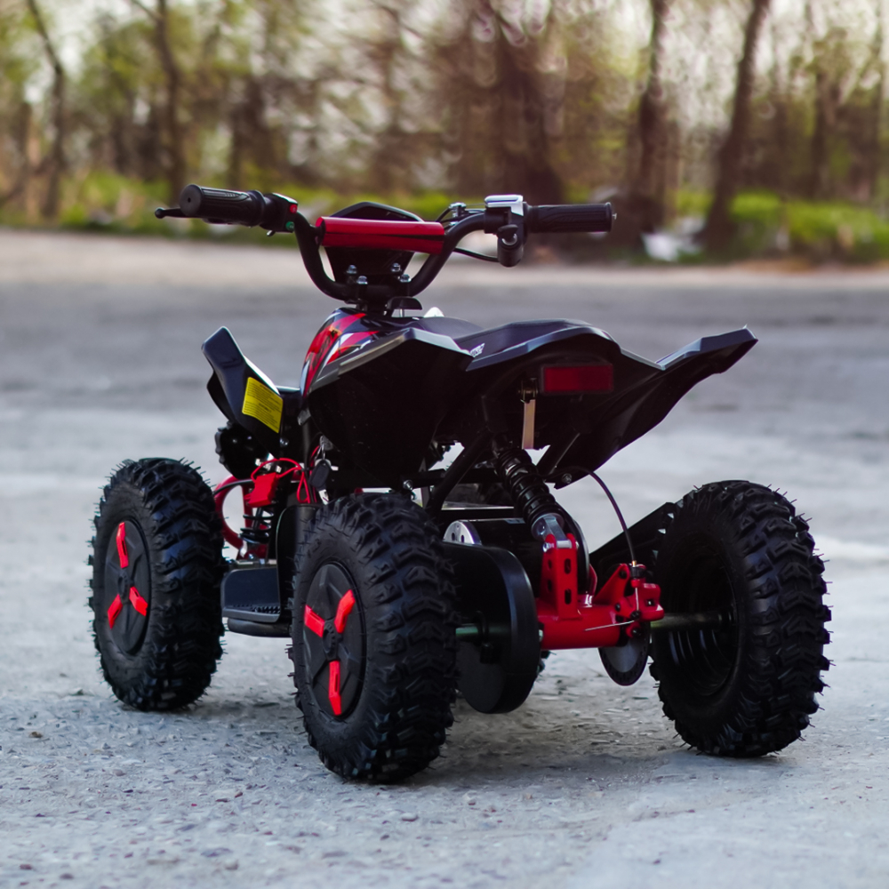 ATV electric NITRO ECO Python 1000W 36V Snowy tyre, cu 3 Viteze, culoare rosu [9]