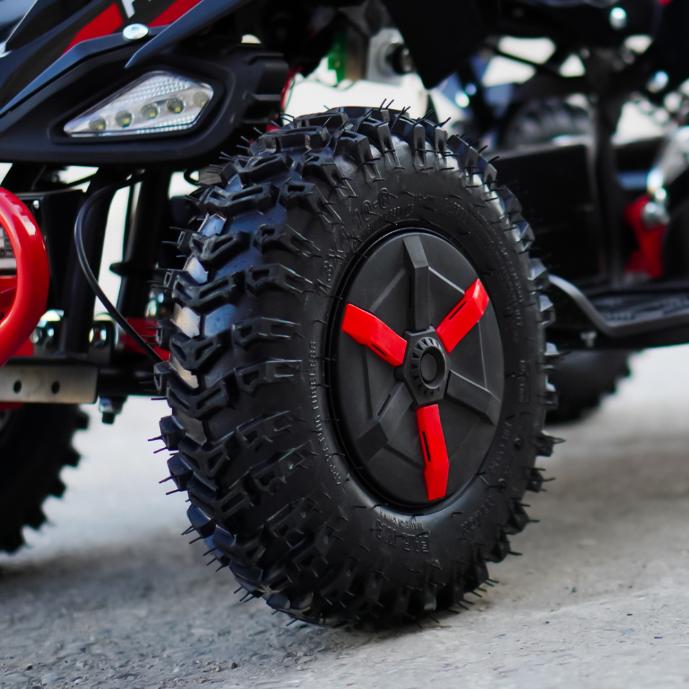 ATV electric NITRO ECO Python 1000W 36V Snowy tyre, cu 3 Viteze, culoare rosu [16]