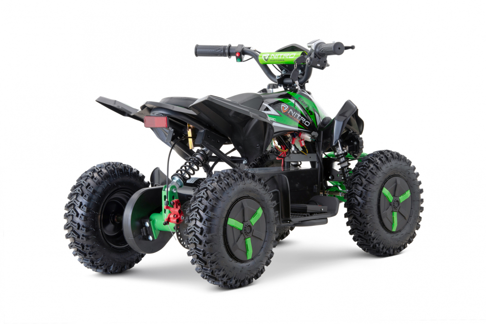 ATV electric NITRO ECO Python 1000W 36V Snowy tyre, cu 3 Viteze, culoare verde [2]