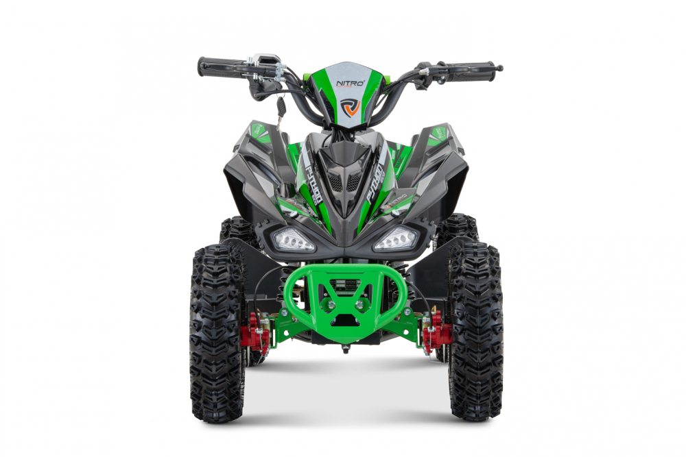 ATV electric NITRO ECO Python 1000W 36V Snowy tyre, cu 3 Viteze, culoare verde [5]