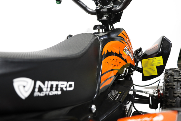 ATV electric NITRO ECO Python 1000W 48V DELUXE #Portocaliu [11]
