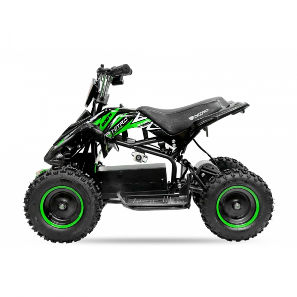 ATV electric NITRO ECO Python 800W 36V cu 3 Viteze #Verde [5]