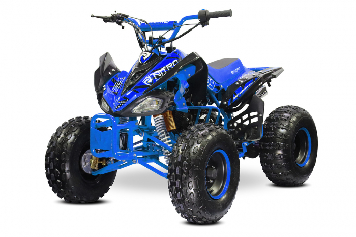 ATV electric NITRO Eco Speedy 1000W 48V 20Ah cu DIFERENTIAL #Albastru [1]
