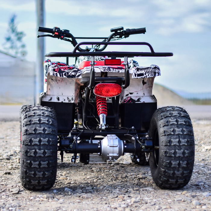 ATV electric NITRO Eco Toronto 1000W 48V 20Ah cu DIFERENTIAL #Alb [8]