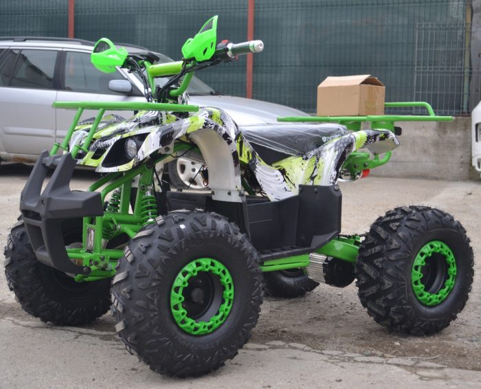 ATV electric NITRO Eco Toronto 1000W 48V 20Ah cu DIFERENTIAL #Verde [2]