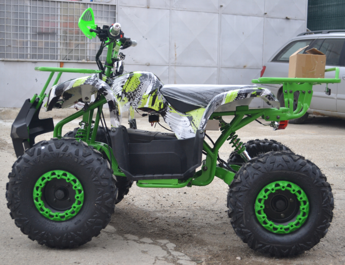 ATV electric NITRO Eco Toronto 1000W 48V 20Ah cu DIFERENTIAL #Verde [4]