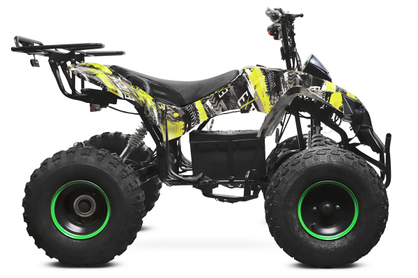 ATV electric NITRO Eco Warrior 1000W 48V 20Ah cu DIFERENTIAL #Verde Grafiti [2]