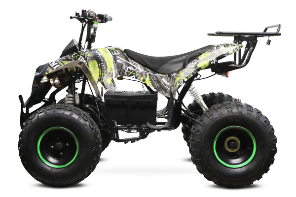 ATV electric NITRO Eco Warrior 1000W 48V 20Ah cu DIFERENTIAL #Verde Grafiti [5]