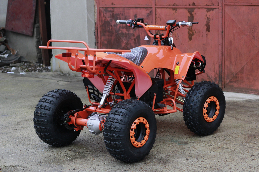 ATV electric NITRO Eco Warrior 1000W 48V 20Ah cu DIFERENTIAL #Orange [14]