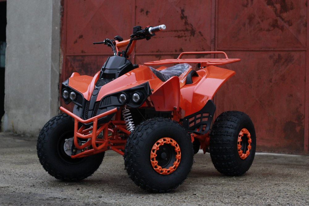 ATV electric NITRO Eco Warrior 1000W 48V 20Ah cu DIFERENTIAL #Orange [3]