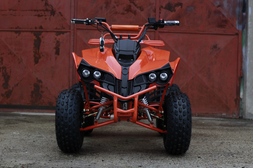 ATV electric NITRO Eco Warrior 1000W 48V 20Ah cu DIFERENTIAL #Orange [2]