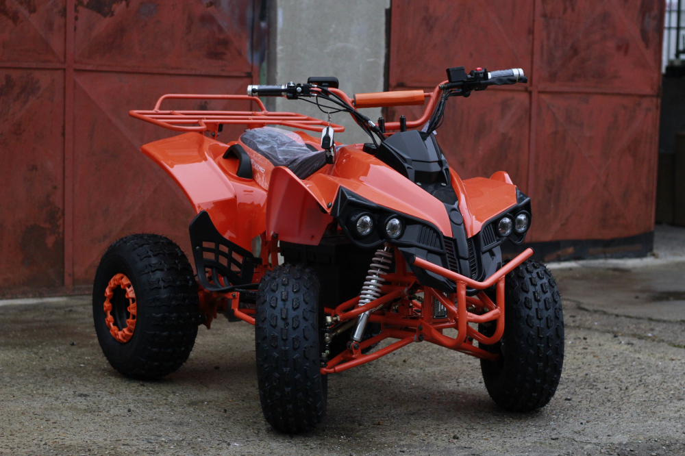 ATV electric NITRO Eco Warrior 1000W 48V 20Ah cu DIFERENTIAL #Orange [4]