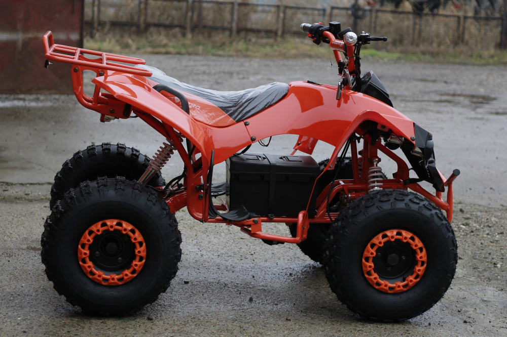 ATV electric NITRO Eco Warrior 1000W 48V 20Ah cu DIFERENTIAL #Orange [5]