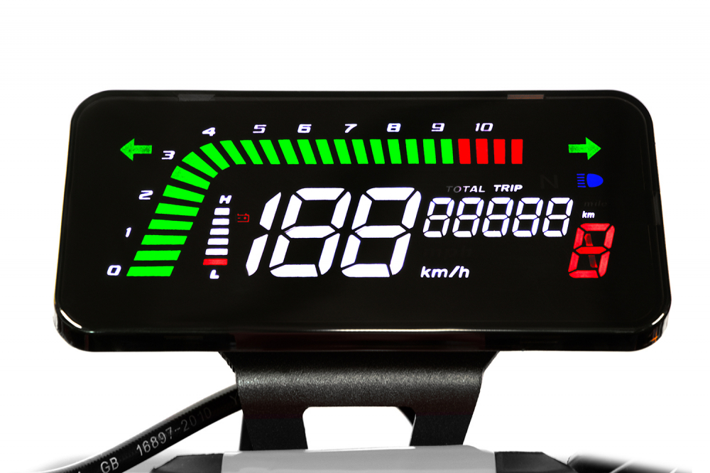 ATV electric NITRO EcoWarrior SPORT 1500W 60V 20Ah cu DIFERENTIAL, grafiti verde [2]