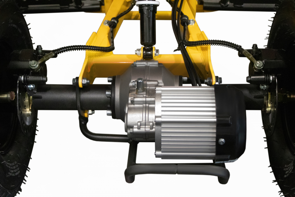 ATV electric NITRO EcoWarrior SPORT 1000W 48V 20Ah cu DIFERENTIAL, grafiti galben [9]