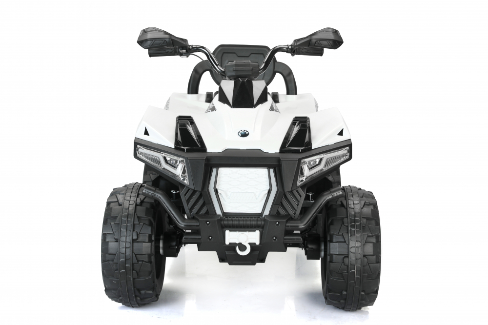 ATV electric copii 3-9 ani, 180W baterie 12V, alb, 4x4 [17]