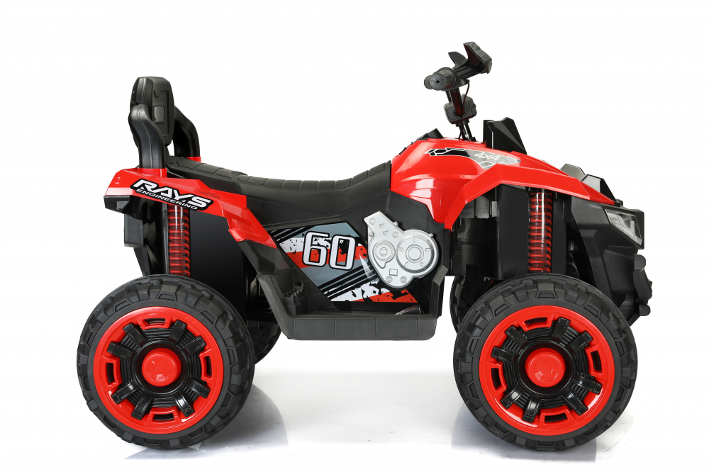ATV electric pentru copii 4x4 Kinderauto SuperOffroad V2, 2 locuri, rosu [15]