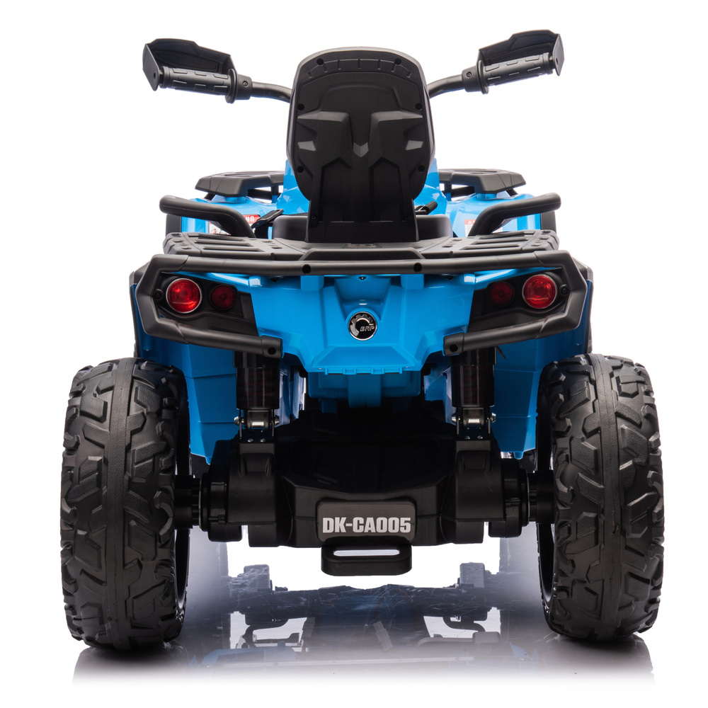 ATV electric pentru 2 copii Can Am Outlender 800W 24V Bombardier, culoare albastra [7]