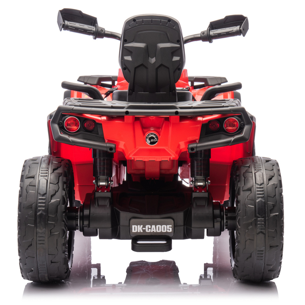 ATV electric pentru 2 copii Can Am Outlender 800W 24V Bombardier, culoare rosie [7]