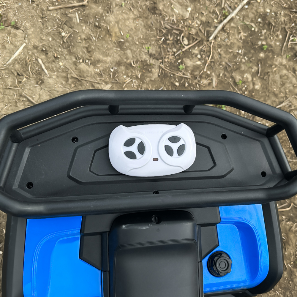 ATV electric pentru copii 2-5 ani, Mini DESERT, 120W 12V, cu telecomanda, bluetooth, albastru [13]