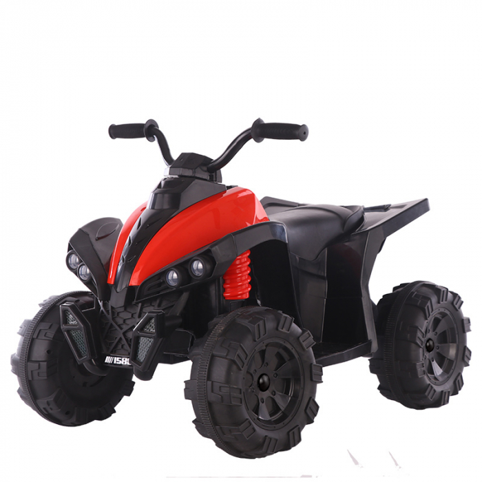 ATV electric pentru copii 3-5 ani, Kinderauto Wolf 70W 12V PREMIUM, culoare Rosu 12V imagine 2022 protejamcopilaria.ro