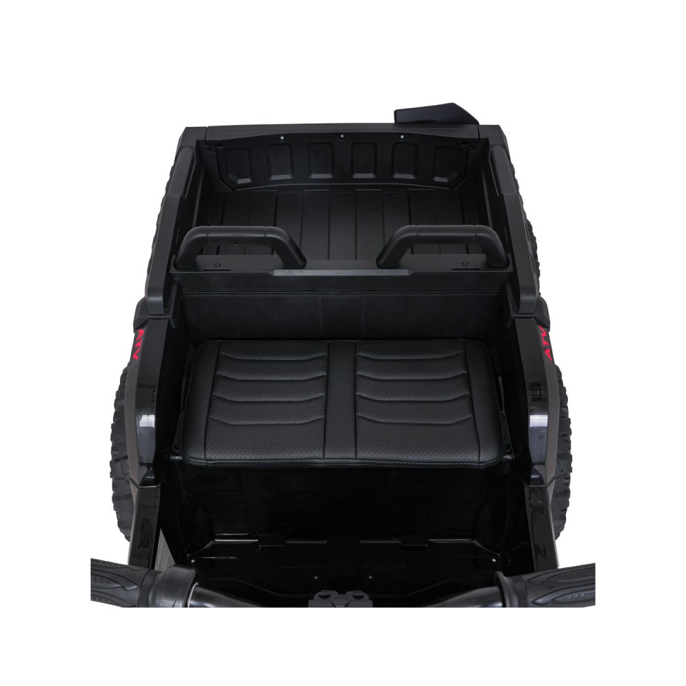 ATV electric pentru copii 2-6 ani, Kinderauto FarmQuad 6x6, 180W, 12V 14AH, roti EVA, culoare neagra [18]