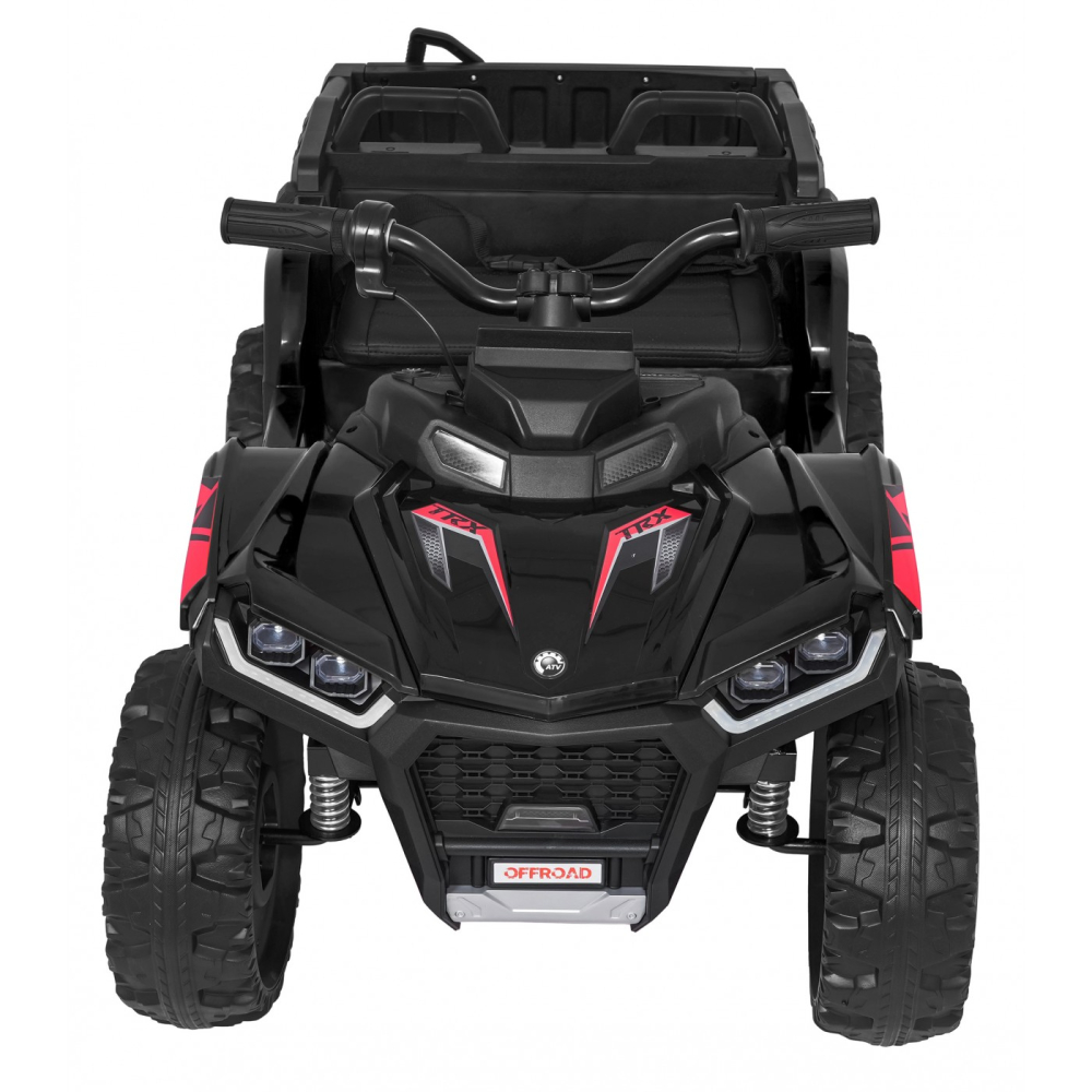 ATV electric pentru copii 2-6 ani, Kinderauto FarmQuad 6x6, 180W, 12V 14AH, roti EVA, culoare neagra [11]