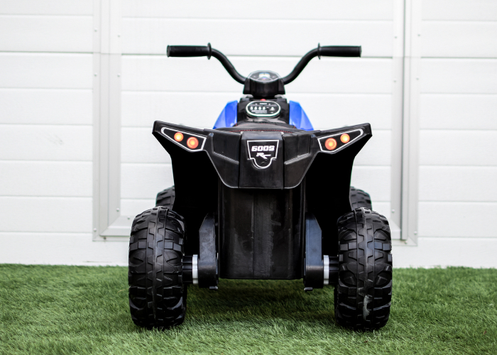 Atv electric pentru copii 2-5 ani Kinderauto Wolf 70W , albastru [7]