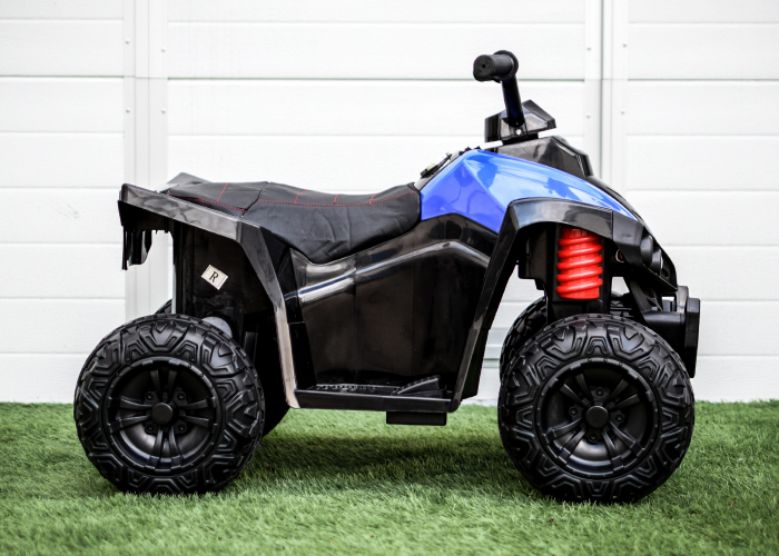Atv electric pentru copii 2-5 ani Kinderauto Wolf 70W , albastru [5]