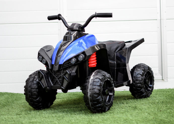 Atv electric pentru copii 2-5 ani Kinderauto Wolf 70W , albastru [2]