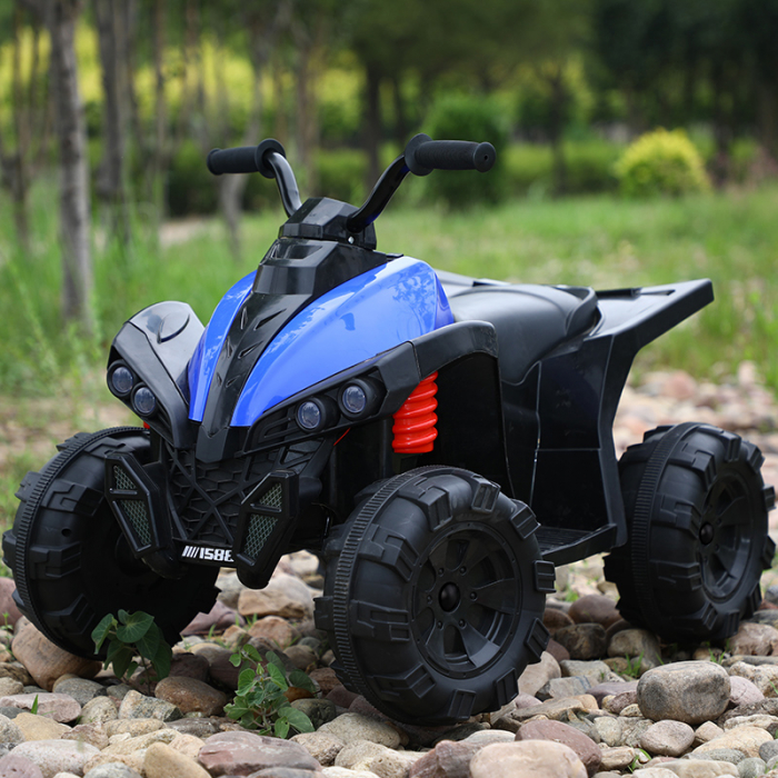 Atv electric pentru copii 2-5 ani Kinderauto Wolf 70W , albastru [19]