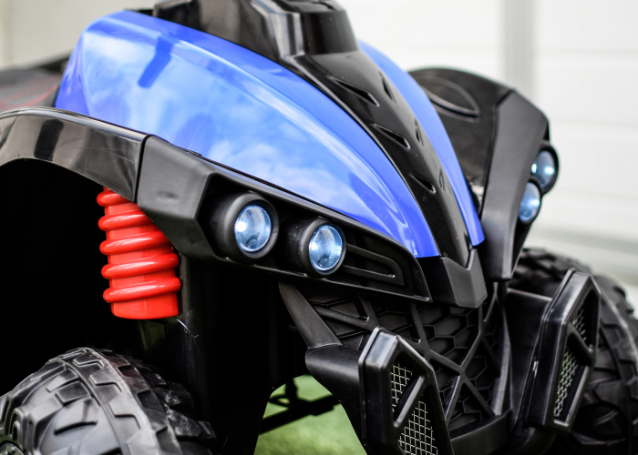 Atv electric pentru copii 2-5 ani Kinderauto Wolf 70W , albastru [13]