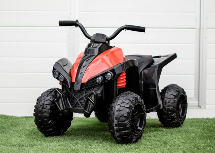 Atv electric pentru copii 2-5 ani Kinderauto Wolf 70W , Rosu [3]
