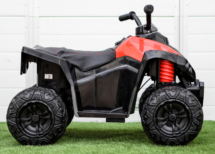 Atv electric pentru copii 2-5 ani Kinderauto Wolf 70W , Rosu [13]