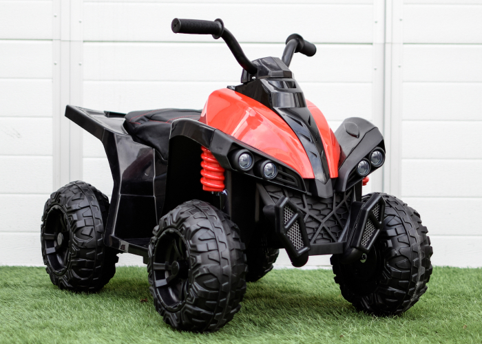Atv electric pentru copii 2-5 ani Kinderauto Wolf 70W , Rosu [2]