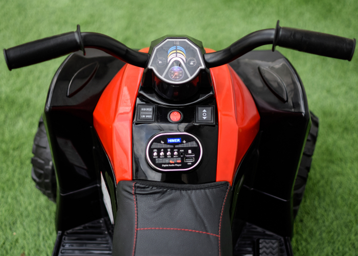 Atv electric pentru copii 2-5 ani Kinderauto Wolf 70W , Rosu [7]